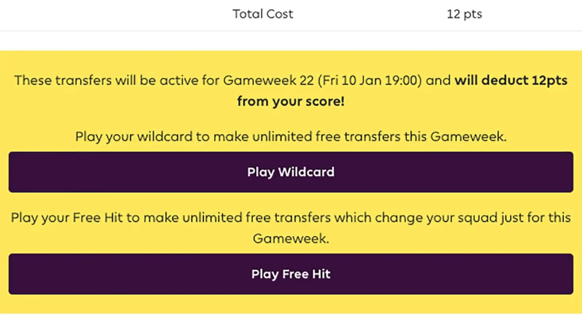 Free Hit vs Wildcard – What is the Difference?
