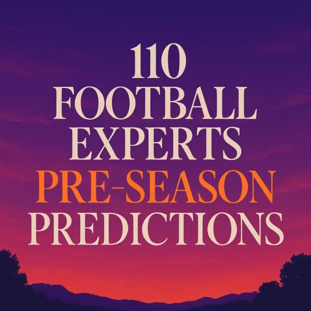 110 Football Experts Pre-Season Predictions