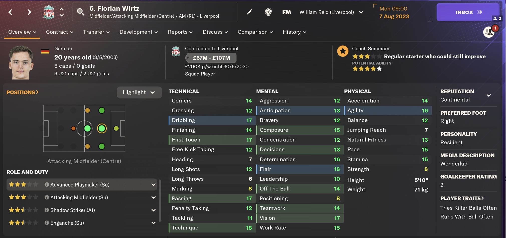 Premier League Team’s Transfer Window Based on FM26 Ratings