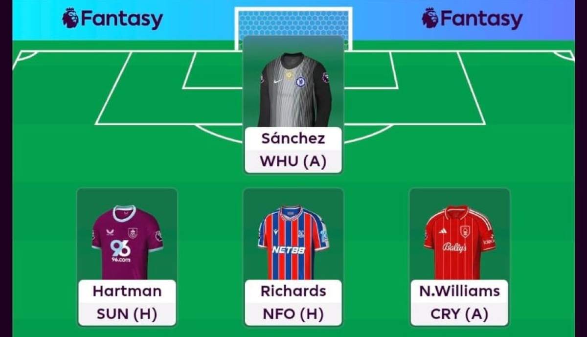 Sam FPL GW2 Team Reveal