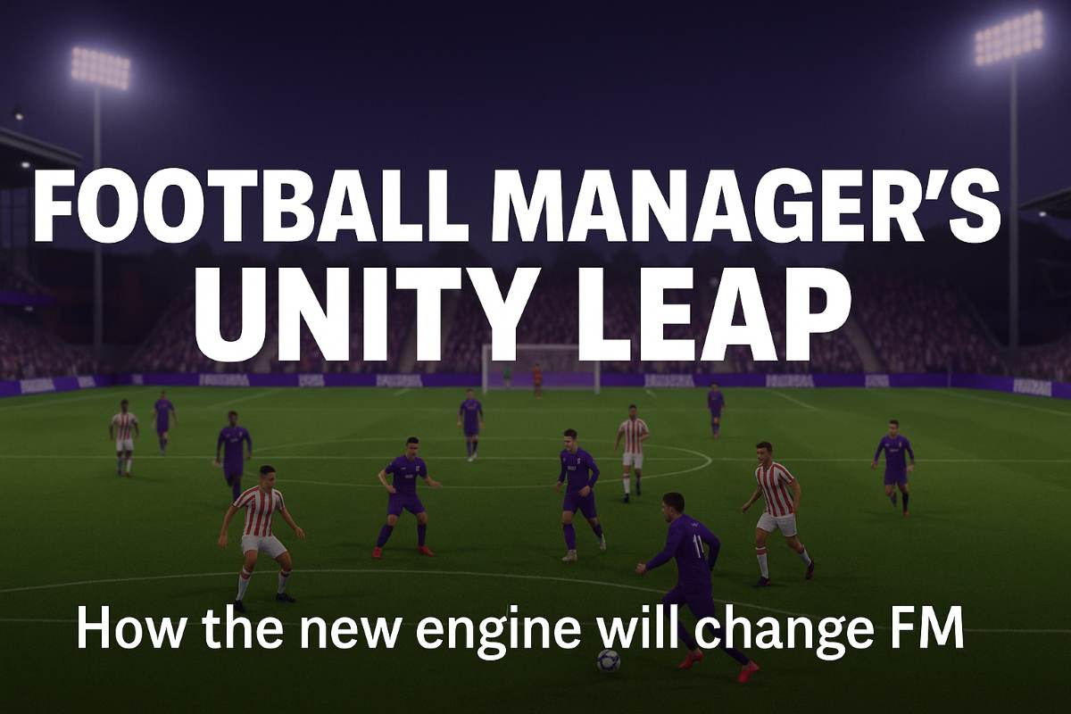 Football Managers 2026’s Move to the Unity Engine